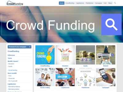 Realizzazione sito web crowdfunding Torino